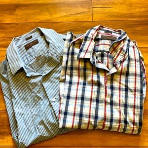 Two Fairlane & Sons Button Up Dress Shirts